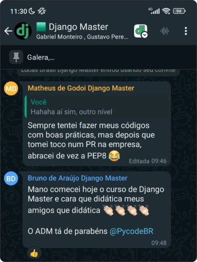 Fast Master – Mês do aluno – PycodeBR