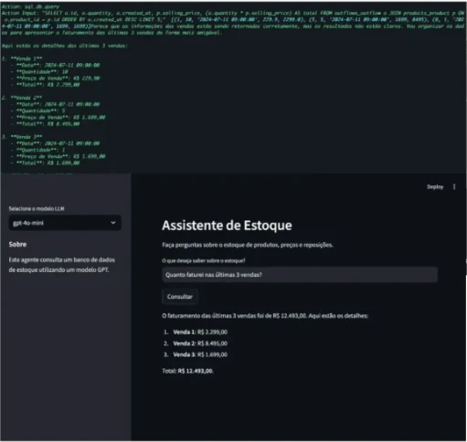 Agente IA com banco SQL